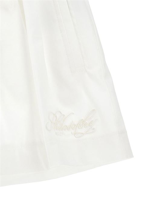Shorts bambina Philosophy panna con cintura PHILOSOPHY KIDS | I1G40473010001